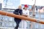 Amsterdam 21 augustus 2025
Prinses Beatrix op de groene Draeck tijdens de tweede dag van Sail . Aanwezig oa Prinses Mabel met dochters Luana en Zaria . Ook aanwezig prins Cazimir en prinses Carolina de Bourbon de Parma met haar kinderen Alaia en Xavier .
Ook de moeder van Prinses Mabel was aanwezig .