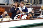 Amsterdam 21 augustus 2025
Prinses Beatrix op de groene Draeck tijdens de tweede dag van Sail . Aanwezig Prins Constantijn Prinses Laurentien Prinses Eloise en Prins Claus Cazimir