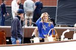 Amsterdam 22 augustus 2025
Prins Constantijn Prins Laurentien Prinses Eloise en Prins Claus Cazimir op de groene Draeck tijdens Sail Amsterdam 2025.