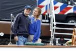 Amsterdam 22 augustus 2025
Prins Constantijn Prins Laurentien Prinses Eloise en Prins Claus Cazimir op de groene Draeck tijdens Sail Amsterdam 2025.