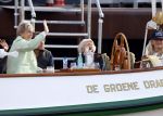 Amsterdam 21 augustus 2025
Prinses Beatrix op de groene Draeck tijdens de tweede dag van Sail . Aanwezig Prins Constantijn Prinses Laurentien Prinses Eloise en Prins Claus Cazimir