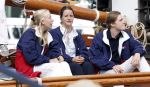 Amsterdam 21 augustus 2025
Prinses Beatrix op de groene Draeck tijdens de tweede dag van Sail . Aanwezig oa Prinses Mabel met dochters Luana en Zaria . Ook aanwezig prins Cazimir en prinses Carolina de Bourbon de Parma met haar kinderen Alaia en Xavier .
Ook de moeder van Prinses Mabel was aanwezig .