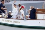 Amsterdam 21 augustus 2025
Prinses Beatrix op de groene Draeck tijdens de tweede dag van Sail . Aanwezig oa Prinses Mabel met dochters Luana en Zaria . Ook aanwezig prins Cazimir en prinses Carolina de Bourbon de Parma met haar kinderen Alaia en Xavier .
Ook de moeder van Prinses Mabel was aanwezig .
