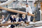 Amsterdam 21 augustus 2025
Prinses Beatrix op de groene Draeck tijdens de tweede dag van Sail . Aanwezig oa Prinses Mabel met dochters Luana en Zaria . Ook aanwezig prins Cazimir en prinses Carolina de Bourbon de Parma met haar kinderen Alaia en Xavier .
Ook de moeder van Prinses Mabel was aanwezig .
