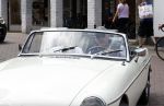 Abcoude 8 augustus 2025
Richard Kemper en zijn vrouw samen in hun MG Cabrio van 1975