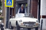 Abcoude 8 augustus 2025
Richard Kemper en zijn vrouw samen in hun MG Cabrio van 1975
