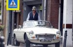 Abcoude 8 augustus 2025
Richard Kemper en zijn vrouw samen in hun MG Cabrio van 1975