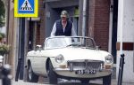 Abcoude 8 augustus 2025
Richard Kemper en zijn vrouw samen in hun MG Cabrio van 1975