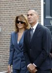 Amsterdam 7 augustus 2025
Herdenkingsdienst Derk Sauer in de westerkerk . Ruud Gullit met partner Karin de Rooij