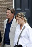 Amsterdam 7 augustus 2025
Herdenkingsdienst Derk Sauer in de westerkerk . Twan Huys met partner Cheryl Franks