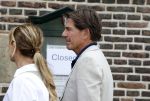 Amsterdam 7 augustus 2025
Herdenkingsdienst Derk Sauer in de westerkerk . Twan Huys met partner Cheryl Franks