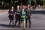 Hummelo 11 september 1999
Trouwen Elisabeth Fabius
Brigitte Klijnstra met haar ouders