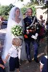 Hummelo 11 september 1999
Trouwen Elisabeth Fabius hier met haar vader