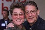 Amsterdam 17 September 1999
Uitreiking boek over 100 jaar Top-sport met o.a. Prins Willem Alexander
Gerrie Kneteman met vrouw