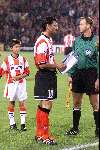 Eindhoven, 28 September 1999
Wedstrijd uit de voorronde van de CHAMPIONS-League tussen PSV & Glasgow Rangers, eindstand 0-1
Luc Nilis als aanvoerder