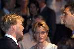 Amsterdam 17 September 1999
Uitreiking boek over 100 jaar Top-sport met o.a. Prins Willem Alexander hie in gesprek met Ron Zwerver