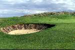 Maandag 13 September 1999
The European Golfclub
Golfen Ierland
At Brittas Bay in Wicklow 
Potbunkers met houten bielzen
