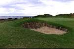Maandag 13 September 1999
The European Golfclub
Golfen Ierland
At Brittas Bay in Wicklow 
Potbunkers met houten bielzen