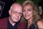 Utrecht 11 september 2000
Feest van Tineke Schouten. 20 jaar artiest .
Alice Maywood met haar man Rob v Wijk