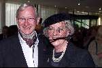 Amsterdam 17 september 2000
Laatste modeshow van Edgar Vos in het Hilton.
Frans Andriessen met vrouw