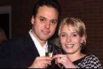 Rotterdam 29 december 1999
Frans Bauer viert zijn 26e verjaardag na het laatste optreden in deze eeuw.
Frans met zijn vriendin Mariska