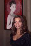 Amsterdam 12 december 1999
Opening expositie in de vondelkerk in Amsterdam van Ronald Schmets.
Georgina Verbaan