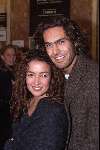 Amsterdam 17 december 1999
Premiere kerstcircus in Carre.
Katja Schuurman met haar vriendje Ference.