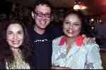 Utrecht 11 september 2000
Feest van Tineke Schouten. 20 jaar artiest .
Yonina, Peter Douglas en Donna Lynton