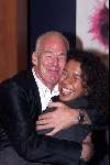 Utrecht 11 september 2000
Feest van Tineke Schouten. 20 jaar artiest .
Peter Faber met vrouw