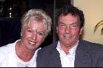 Utrecht 11 september 2000
Feest van Tineke Schouten. 20 jaar artiest .
Ria Valk met vriend