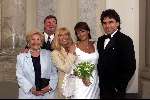 Amsterdam 6 september 2000
Trouwen Toni Alberti 
Jorge Castro Willeke Alberti en Ria Alberti