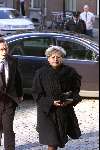 Utrecht 15 september 2001
Prins Willem Alexander en Maxima bezoeken herdenkings dienst voor slachtoffers New York in de Dom in Utrecht.
Evelien Herfkens met man