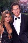 Utrecht 28 september2001
Uitreiking gouden Kalveren tijdens filmdagen.
Georgina Verbaan met Louis Frequin