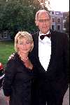 Utrecht 28 september2001
Uitreiking gouden Kalveren tijdens filmdagen.
Minister Hans Dijkstal met zijn vrouw
