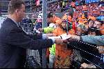 Eindhoven 5 september
Nederland-Estland
Louis v Gaal met fans