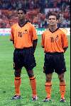 Eindhoven 5 september
Nederland-Estland
Patrick Kluivert en Marc Overmars