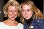 Amsterdam 15 september 2001
Modeshow Mart Visser in het Hilton.
Marjon Lambriks met dochter