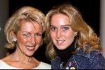 Amsterdam 15 september 2001
Modeshow Mart Visser in het Hilton.
Marjon Lambriks met dochter