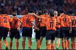 Eindhoven 5 september
Nederland-Estland
Nederland blij na de 4-0 van Mark v Bommel