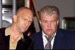 Rotterdam10 september 2001
Wilfried de Jong en Michiel Romeyn als Milosevic