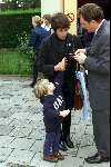 Kaatsheuvel, De Efteling 23 september 2001
2500e Efteling Sprookjes-show
Mies Bouwman met haar kleinzoon