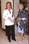 Amsterdam 15 september 2001
Modeshow Mart Visser in het Hilton.
Paulette Schroder met moeder.