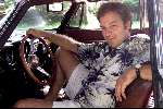 Bussum 22 augustus 2001
Rob Fruithof met zijn oude Alfa Romeo