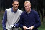 3 September 2001
Roosendaelse golfclub
Ronald Koeman en Marco v Basten