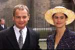 Den Haag 18 september 2001
Prinsjesdag 2001
staatssecretarisv Hoof met vrouw