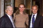 Amsterdam 15 september 2001
Modeshow Mart Visser in het Hilton.
Thiery en de Vroedt met hun vriendin