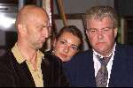 Rotterdam10 september 2001
Wilfried de Jong en Michiel Romeyn als Milosevic
en Ingeborg v d Kamp