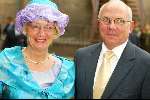 Den Haag 17 september 2002
Prinsjesdag 2002
Minister Agnes v Ardenne met man
