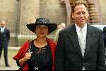 Den Haag 17 september 2002
Prinsjesdag 2002
Cees v Leeuwen  met vrouw