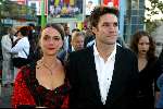 Amsterdam 2 september 2002
Premiere Oesters van Namkee in Pathe Arena
Daniel Boissevain met vrouw